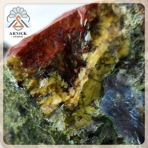 Moss Agate Arnick Stone